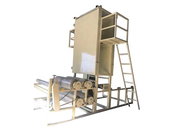 Complete cooling pad machine production line