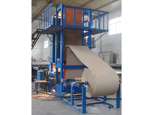 Evaporative cooling pad production making machine