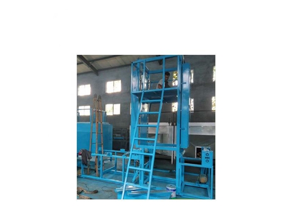 Circulation evaporative cooling pad production line machine